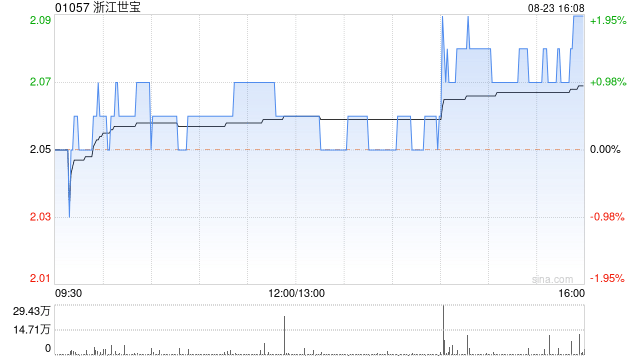 浙江世宝发布中期业绩 归母净利润6688.78万元同比增加237.18%  第1张