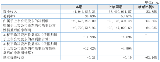 微创光电2024年上半年营收4104.48万同比增长22.85% 智能视频应用产品销售收入下滑  第1张