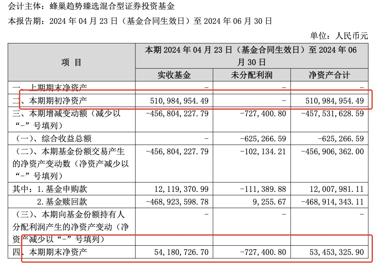 闪电缩水背后经历了什么？蜂巢一新基金成立俩月规模仅剩10% 刚又遭大额赎回  第3张